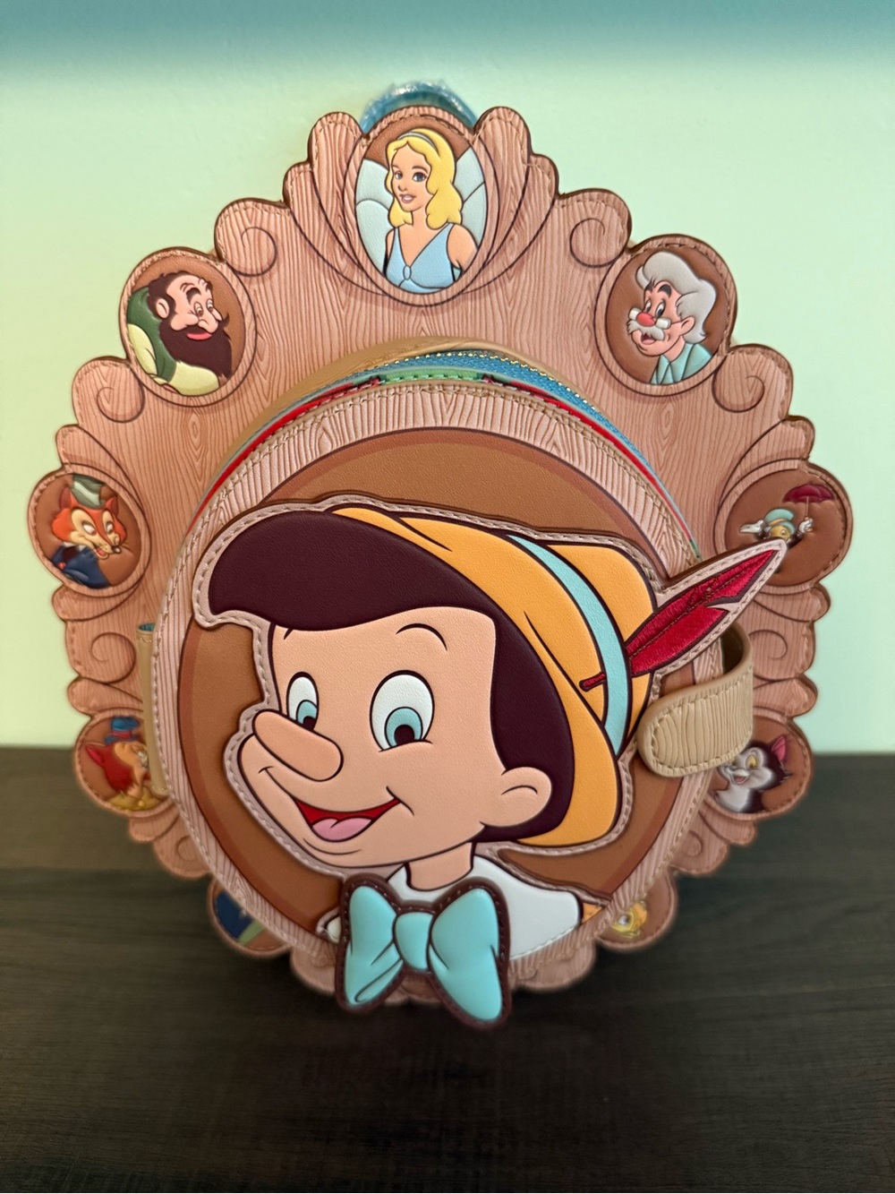 NWT Loungefly Pinocchio Character Backpack